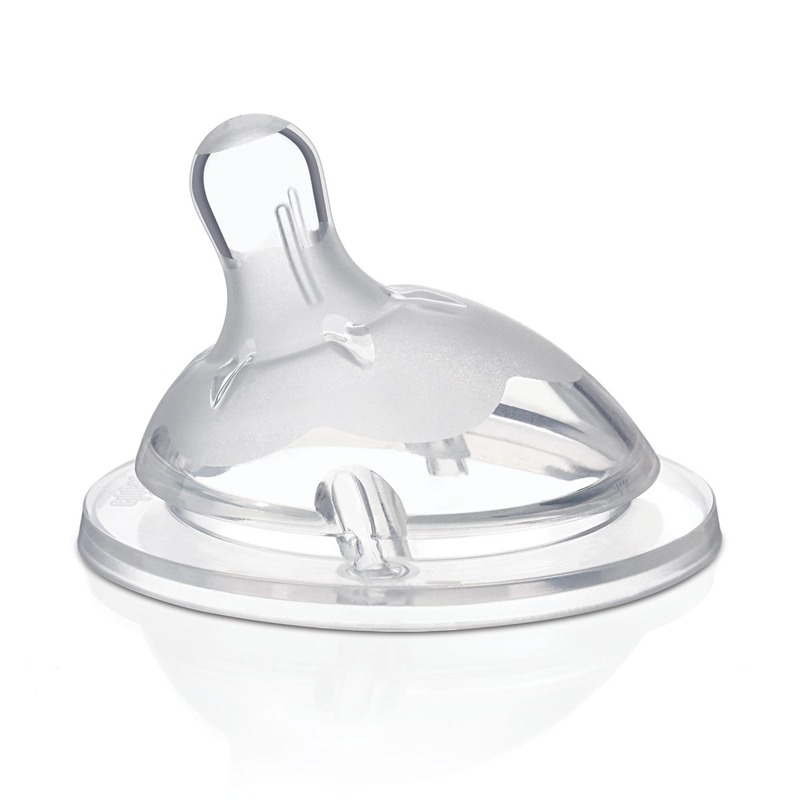 Tetina Chicco Natural Feeling, Silicon, Flux Mediu - imagine 4