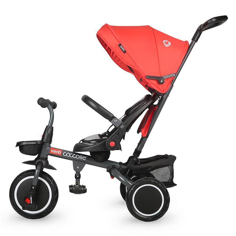 Tricicleta Coccolle Venti Chili Pepper 3 in 1 - imagine 11