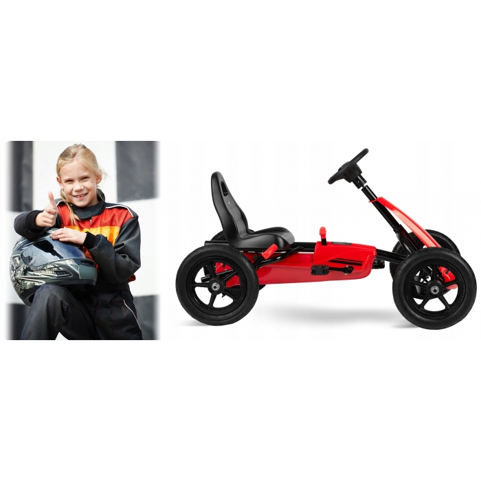 Kart Pedale Ricokids RK592 Rosu | Fun Sigur - imagine 3
