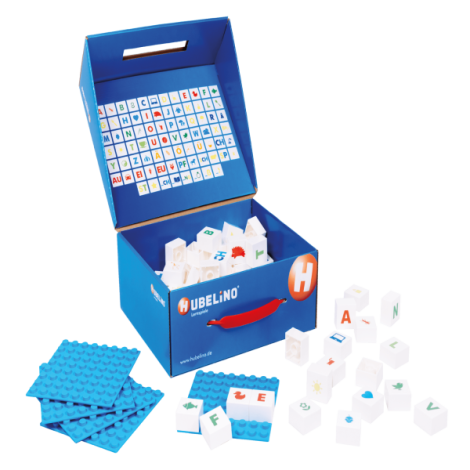 Hubelino Litere - Joc Educativ 85 Piese Made in Germany