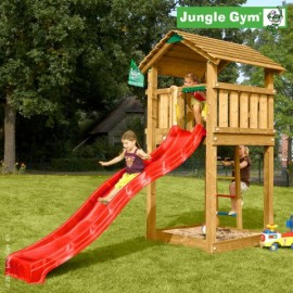 Spațiu de joacă Cottage JungleGym cu Tobogan - imagine 2