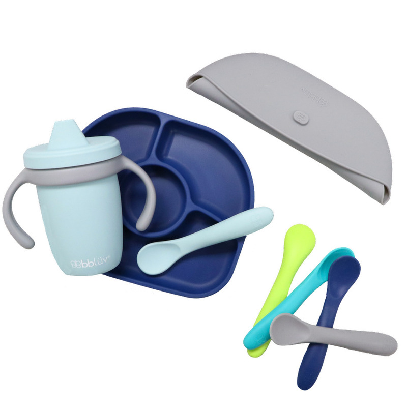 Set Masa Bbluv Navy - Complet pentru Bebelusi