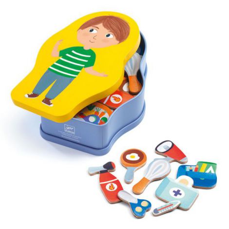 Jobissimo Djeco - Joc magnetic meserii educativ - imagine 3