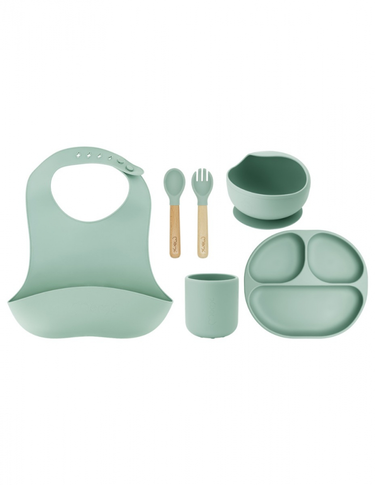 Set Diversificare Momi AMI Verde - Autonomie la Mese - imagine 6