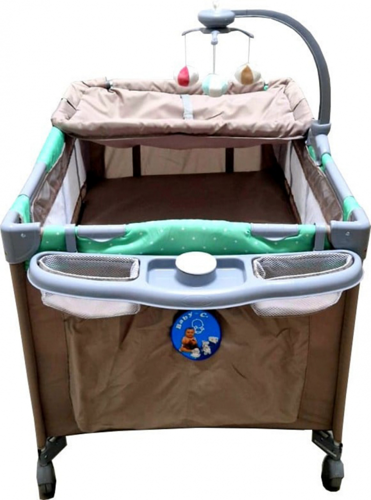 Patut Baby Care PRO FMAT Maro - Pliabil Complet Echipat