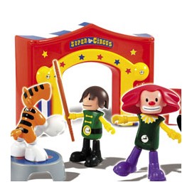 Piccoli Mondi Super Circus Set Figurine Magnetice