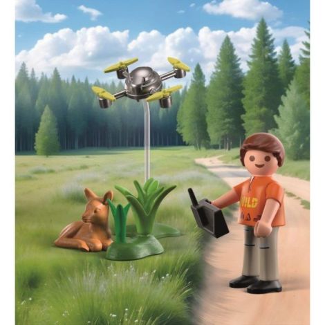Playmobil Salvator cu Drona - Aventură Sigură - imagine 4