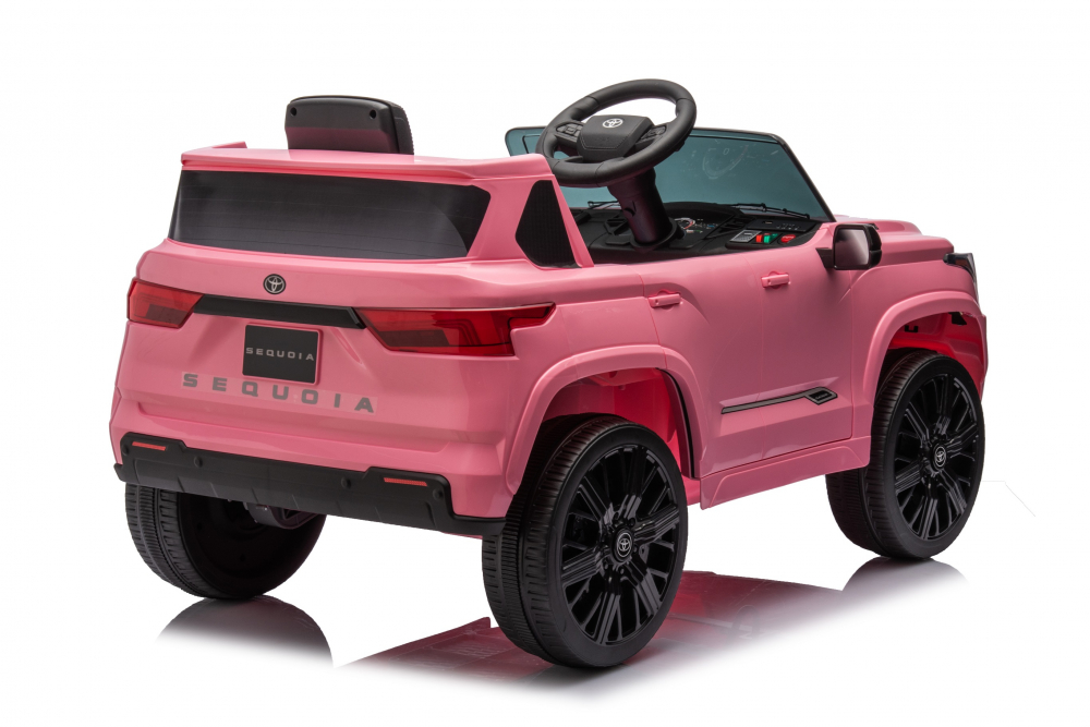 Toyota Sequoia Pink 50W - Masinuta Electrica Copii - imagine 5