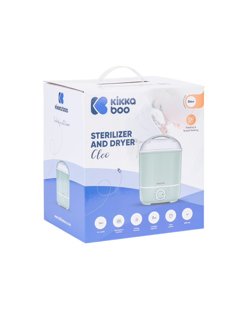 Sterilizator KikkaBoo Cleo cu Uscare, 6 Biberoane - imagine 8