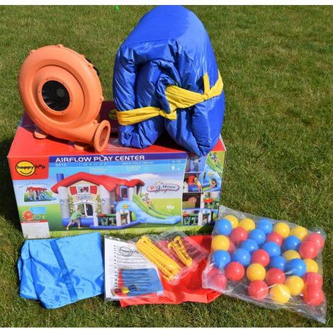 Castel Gonflabil Happy Hop Big House | 6 Zone de Joaca - imagine 8