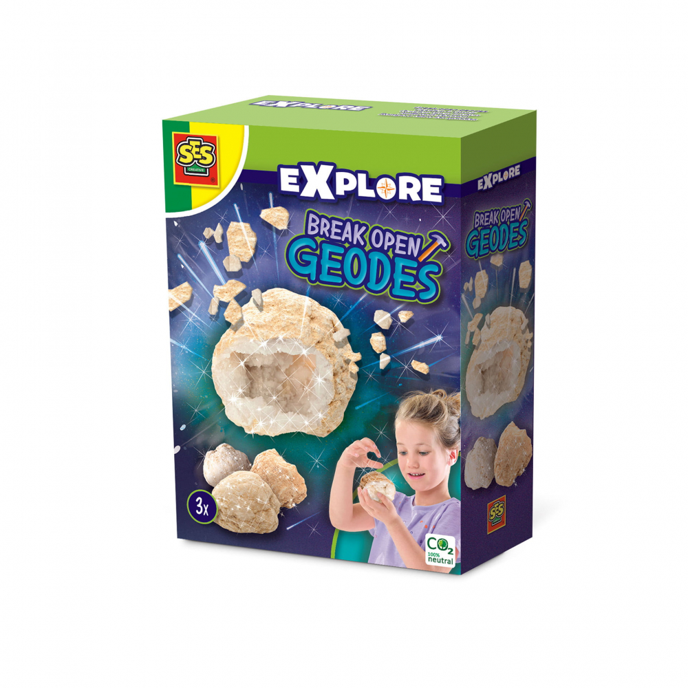 Set Geode Ses Creative | Descopera Cristalele