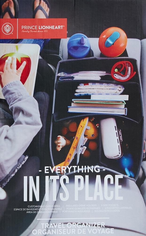 Organizator Auto Prince Lionheart Negru - imagine 3