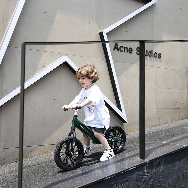 Bicicleta Balance Qplay Racer Verde 3-6 ani