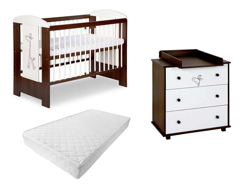Set Mobilier Copii Klups Safari Giraffe Wenge - imagine 5