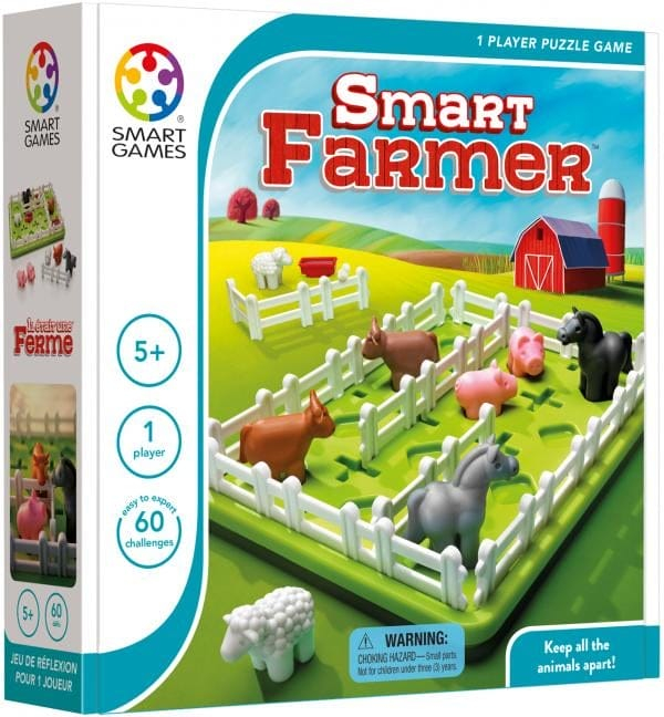 SmartGames Smart Farmer - Joc de Logică, 60 Provocări