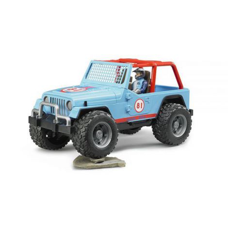 Bruder Jeep Cross Country Albastru | Jucării 4+ - imagine 6
