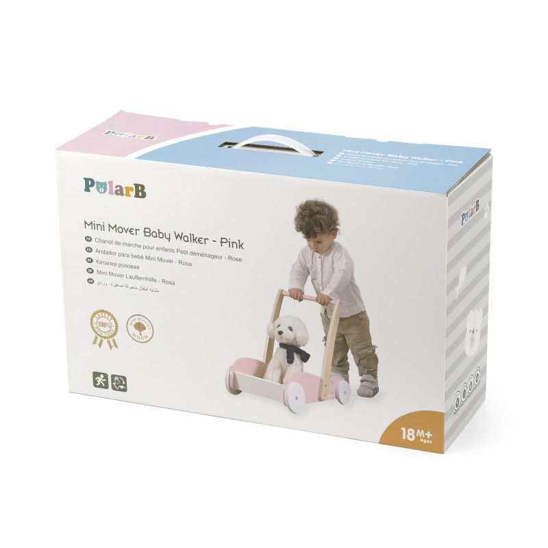 Antemergator Viga PolarB Roz, Cadru Stabil - imagine 3