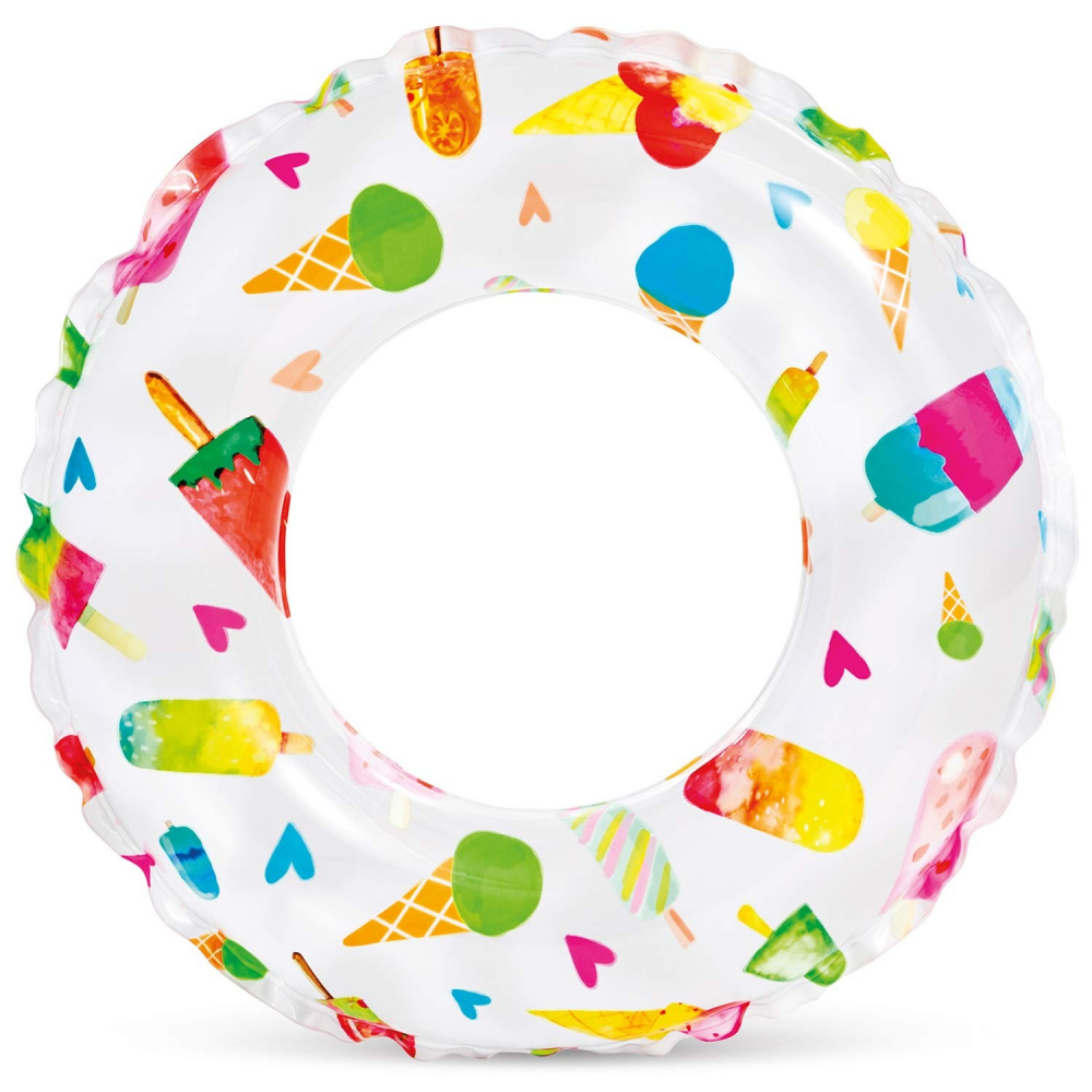 Colac gonflabil Intex Icecream 51 cm - imagine 2