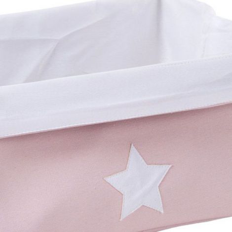 Childhome Cos Depozitare Pliabil Roz 40x30x20cm - imagine 2