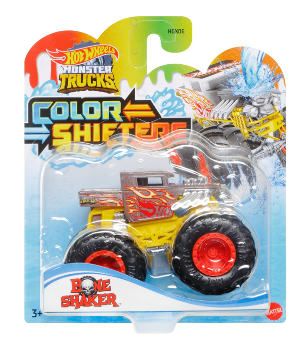 Hot Wheels Bone Shaker Monster Truck Color Shifters