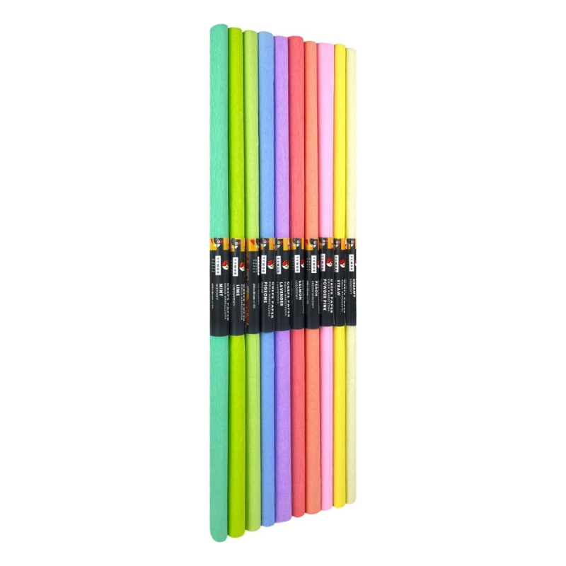 Hârtie Creponată Colorart 10 Role Pastel