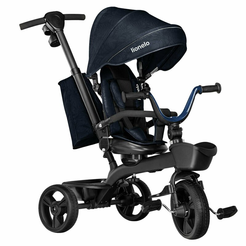 Tricicleta Lionelo Kori Blue Navy, Reversibilă