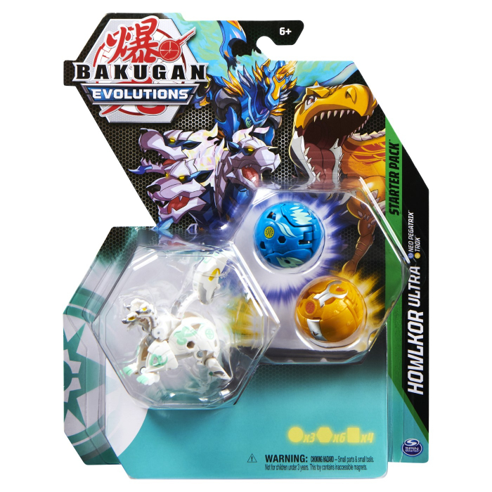 Bakugan Starter Pack 3 Piese - Intră în Acțiune