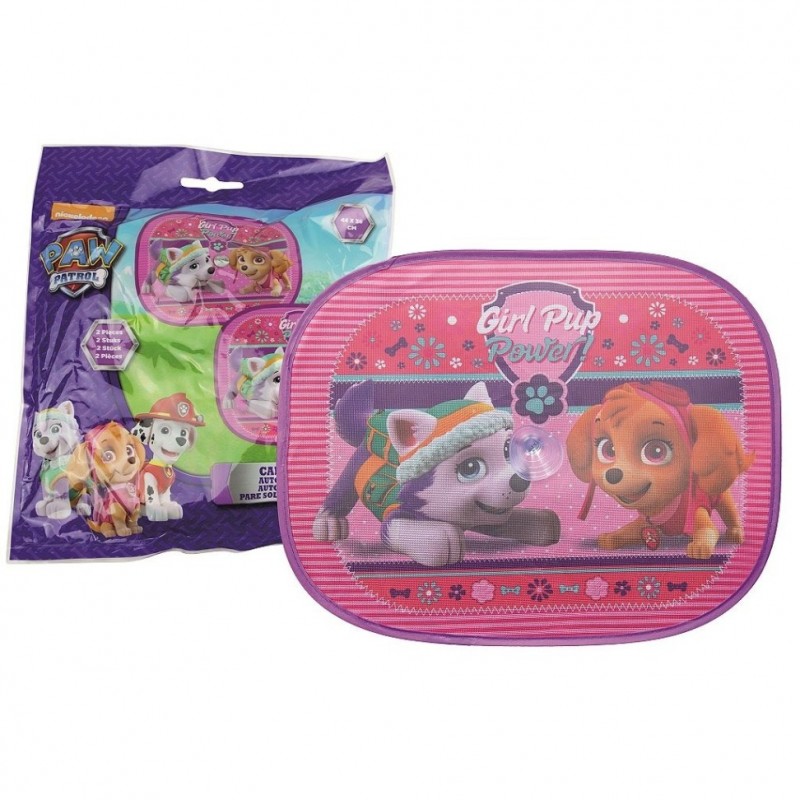 Set 2 Parasolare Auto Paw Patrol Girl