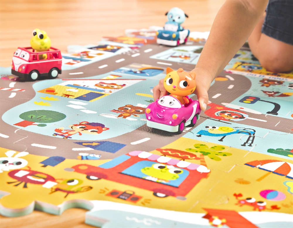 Covor puzzle Orasul Fanteziilor Btoys - imagine 5
