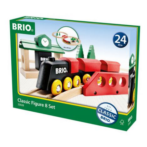 Trenulet clasic Brio 33028 - Set 22 piese