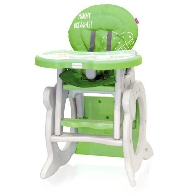 Scaun Masa Coto Baby Stars Q Green 2în1
