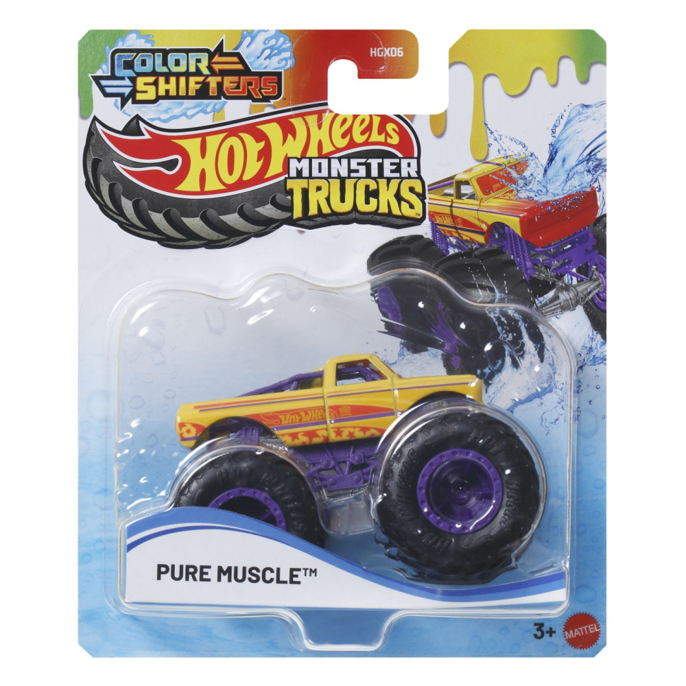 Hot Wheels Monster Truck Color Shifters 1:64