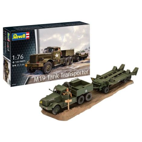 Revell M19 Tank Transporter - Macheta Militara