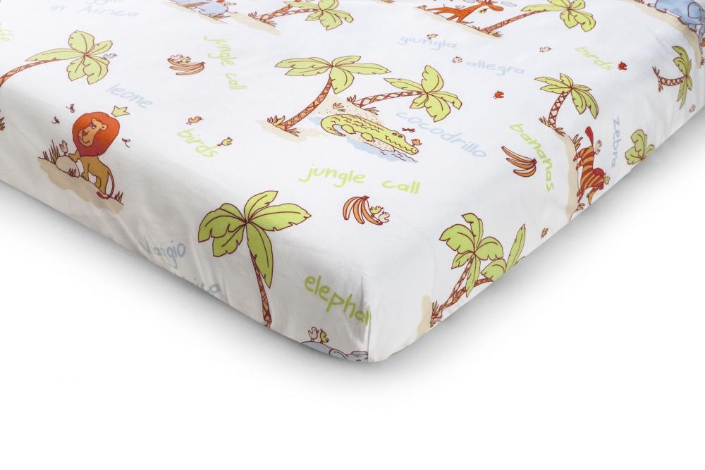 Somnart Jungle Set Complet Patut Bebe 5 Piese - imagine 2