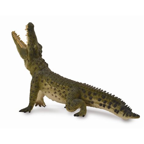 Crocodil de Nil Collecta, Pictat Manual, 18 cm