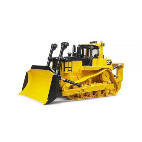Bruder Tractor CAT pe Senile - Jucărie Realistă - imagine 3