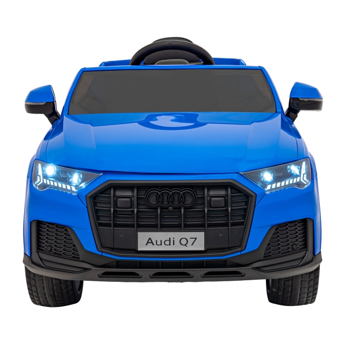 Mașinuță Electrică Audi Q7 New Lift, 70W, Albastru - imagine 3