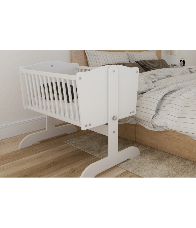 Patut balansoar Nichiduta Sweet Dream White 90x40 cm