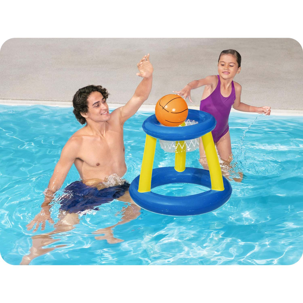 Cos Baschet Piscină Bestway Albastru-Galben - imagine 2