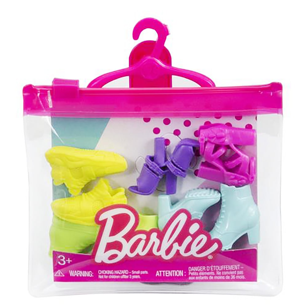 Set 5 Pantofi Barbie, HBV30, Colectie Moda