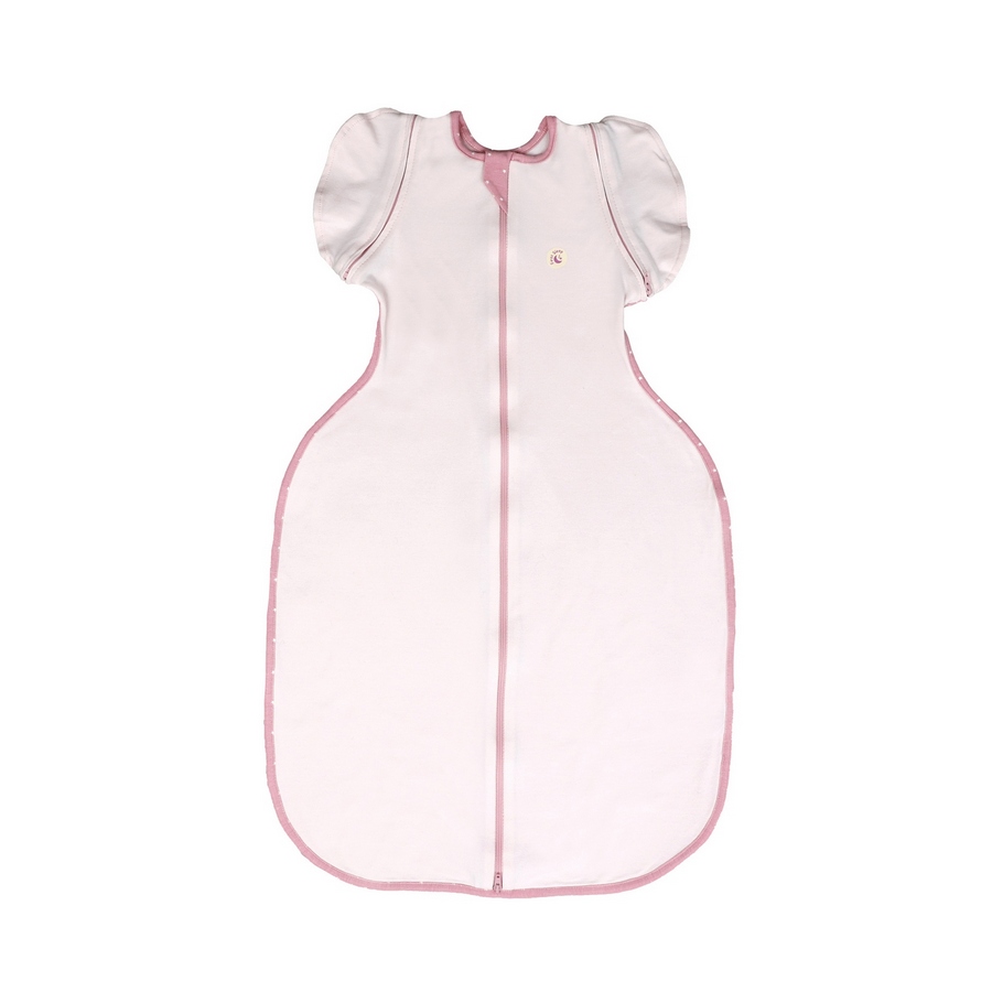 Sac de dormit Swaddle First Sleep Blush Pink 3-6 luni - imagine 5