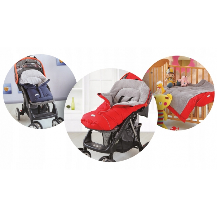 Sac de dormit Ricokids Drimi, 96x45 cm, Rosu - imagine 4