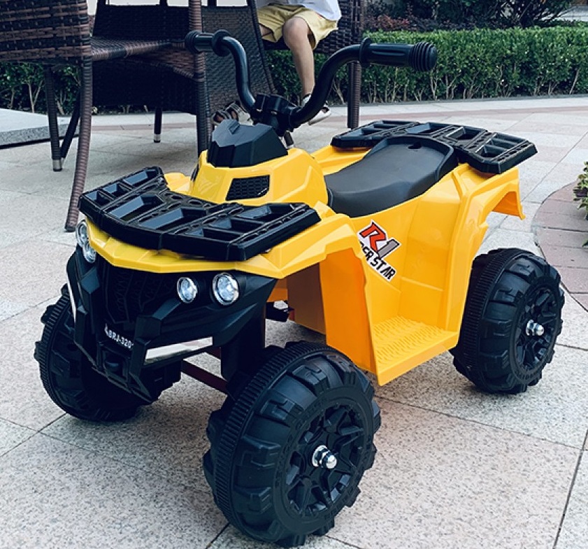 ATV Electric Nichiduta Racer 1 Yellow 6V, Usb, LED
