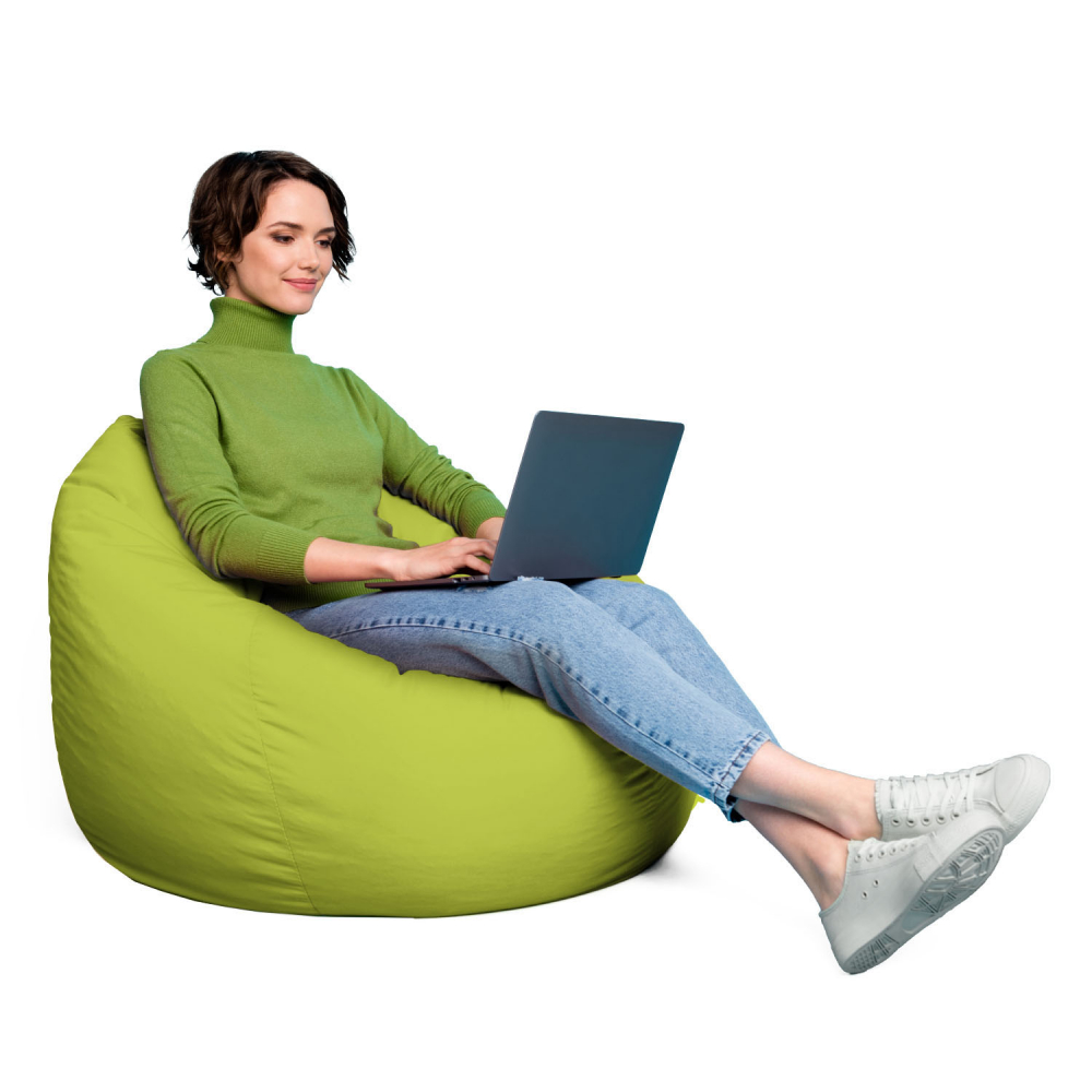 Fotoliu Puf Updeco Chroma Green XL Relaxare - imagine 3