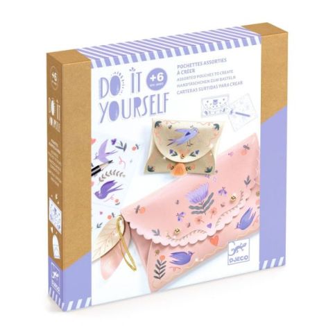 DIY Poseta si Portmoneu Djeco - Creativitate