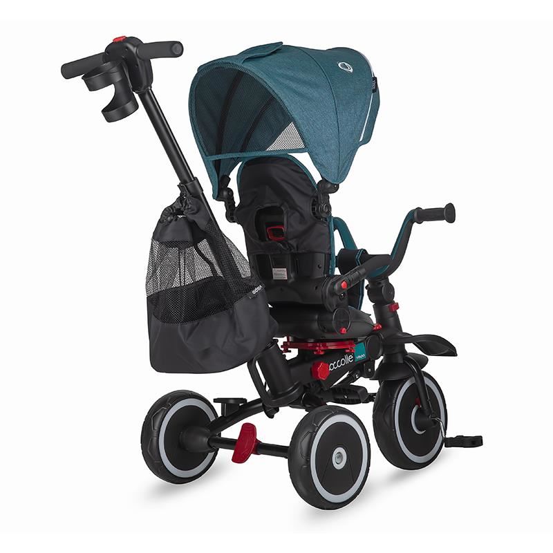 Coccolle Vispo - Tricicleta multifunctionala pliabila - imagine 7