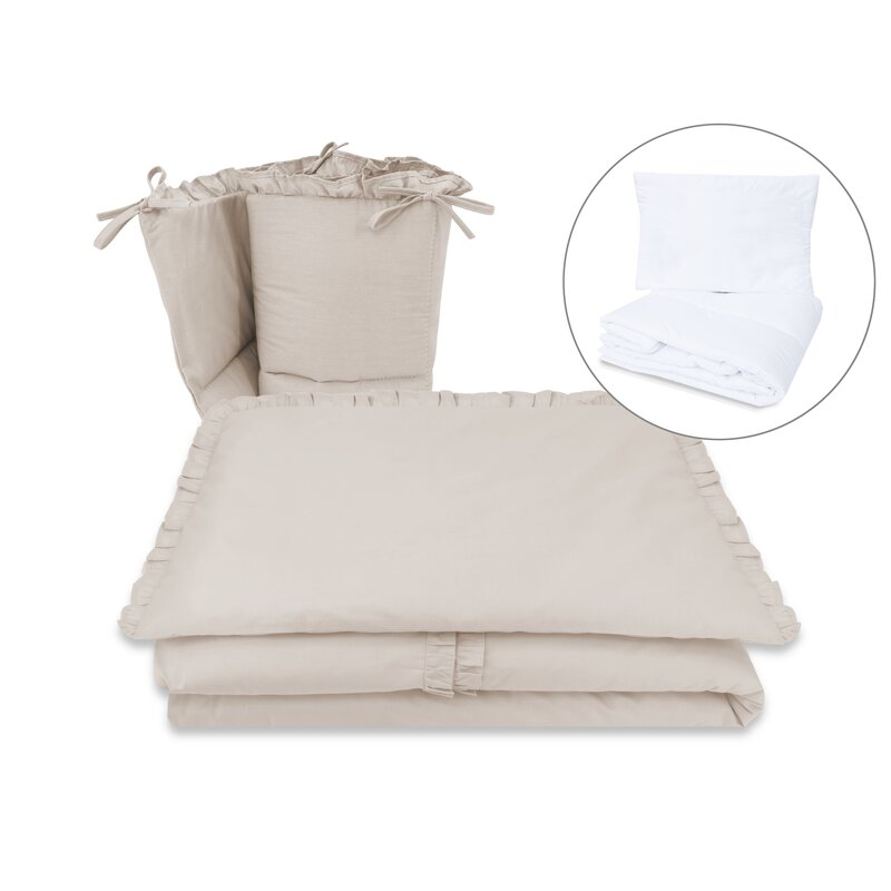 MimiNu Lenjerie Patut 5 Piese Royal Beige
