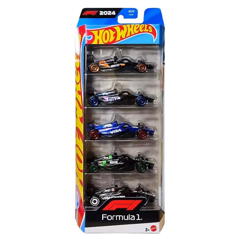 Set 5 Masinute Hot Wheels Formula 1 - JBJ78