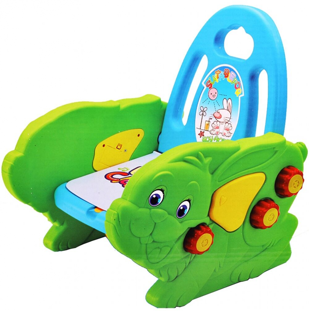 Olita Muzicală 2 în 1 Green Rabbit Malplay - imagine 6