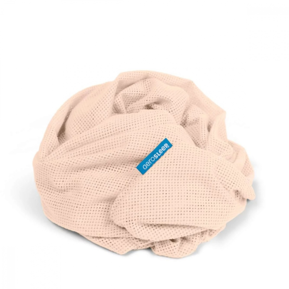 Cearsaf Aerosleep Peach 120x60 cm Respirabil - imagine 3